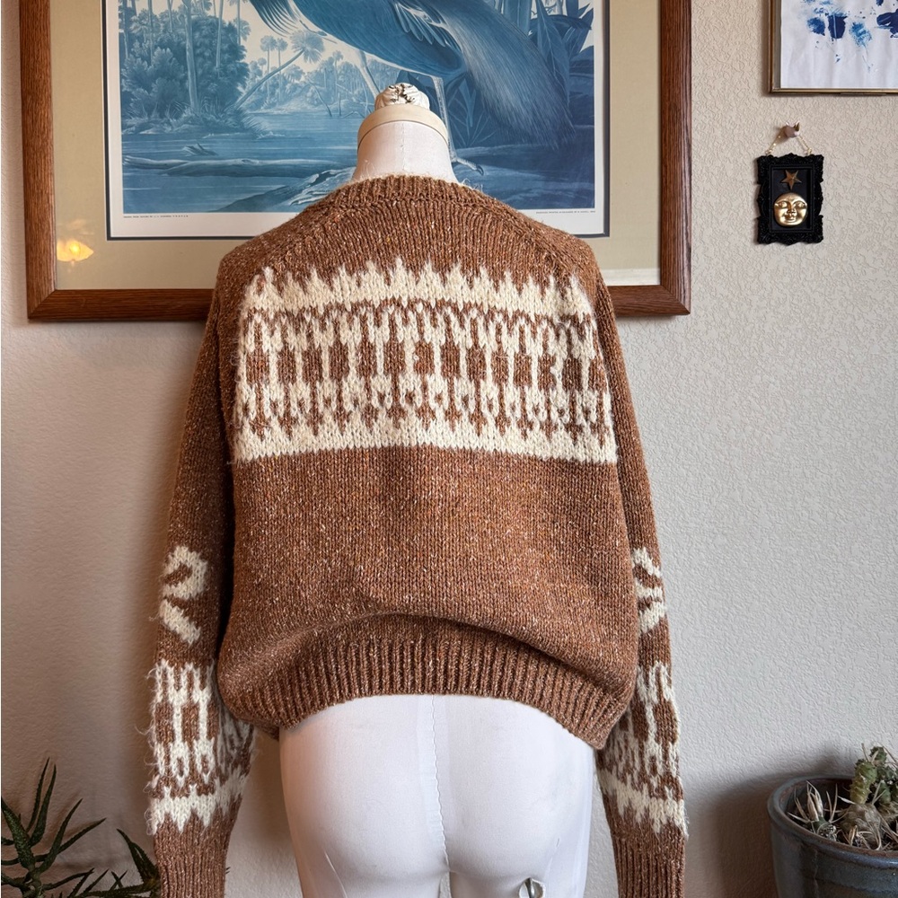 Kimchi Blue Brown Swan Cardigan - Picture 2 of 10